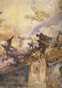 John Singer Sargent, Tiepolo Ceiling,Milan (mk18)